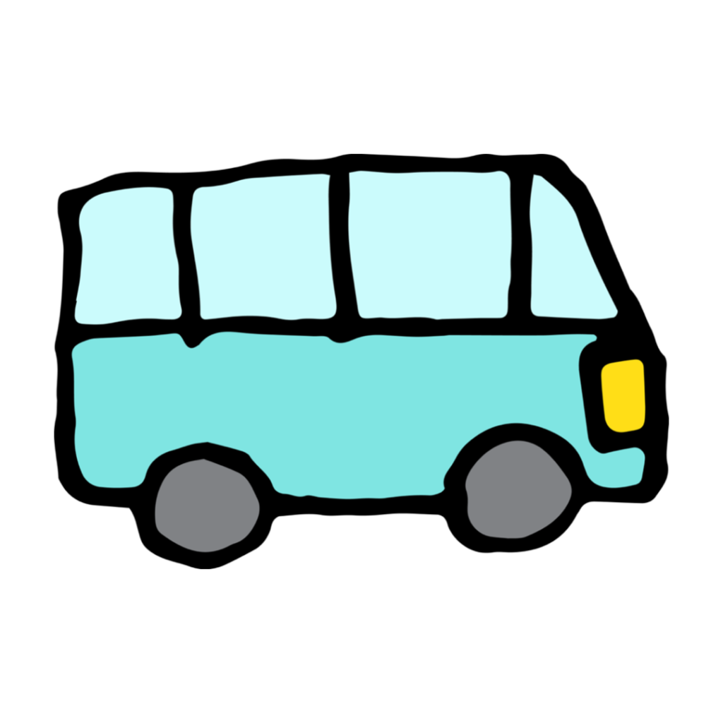 Graphic of bus
