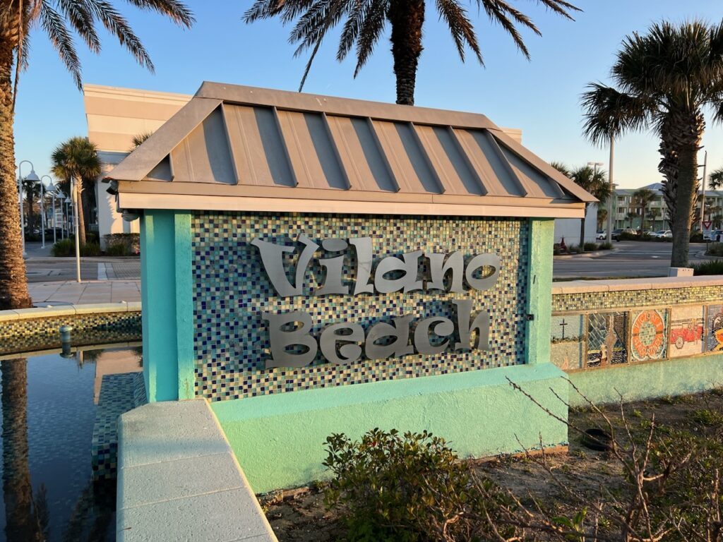 Vilano Beach Sign