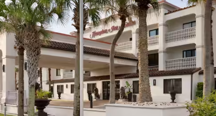 Image of the Hampton Inn in St Augustine